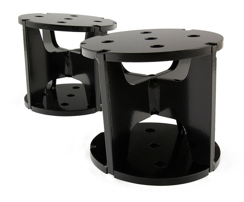 Black metal stools - air lift universal angled air spring spacer - 4in lift