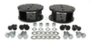 Black plastic ear plugs for air lift universal level air spring spacer - 2in lift