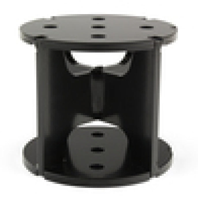 Air lift universal air spring spacer - 4in lift: black plastic cable holder with two holes