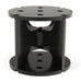 Air lift universal air spring spacer - 4in lift: black plastic cable holder with two holes