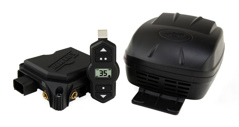 Black motorcycle helmet with digital display on air lift wireless one (2nd generation)