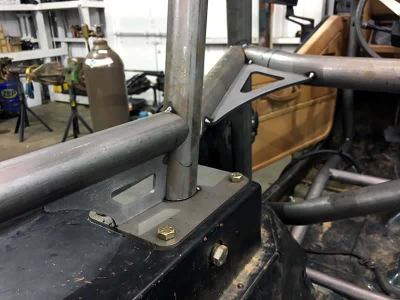 Coil Over Mount for CJ/YJ/TJ Rear Fender Top