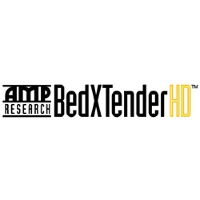 Toyota Tacoma BedXTender HD Max website logo, displayed on AMP Research product