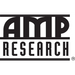 Amp research logo on powerstep for toyota 4runner - black