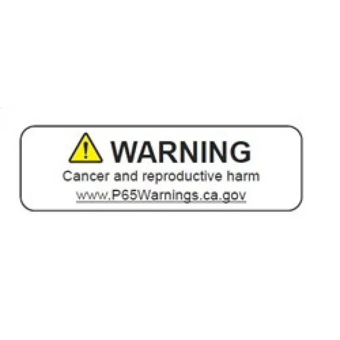 Amp research toyota 4runner powerstep - black warning sign