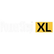 Yellow and black X logo on AMP Research PowerStep XL for Jeep Wrangler JL.
