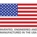 American flag and ’Invented and manufactured in the USA’ displayed on AMP Research PowerStep XL for Jeep Wrangler Unlimited.