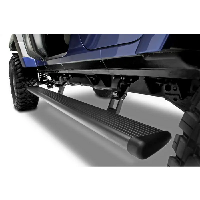 AMP Research 18-24 Jeep Wrangler JL 4DR PowerStep side step bars - Black