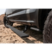 AMP Research PowerStep Xtreme for Jeep Wrangler JL 4DR - Black, close up of truck with tire tread