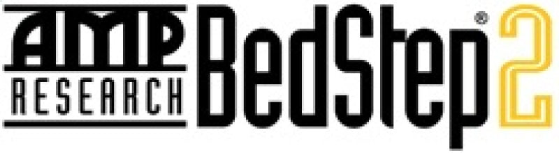 Amp research 1999-2013 chevrolet silverado crew cab pickup bedstep2 logo