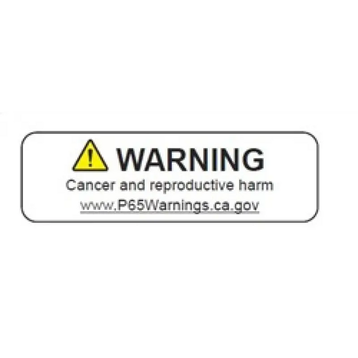 Warning sign displayed on AMP Research 20-22 Jeep Gladiator BedStep - Black