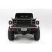 White Jeep with Black Bumper and License Plate displayed on AMP Research Bedxtender HD Sport for 20-22 Jeep Gladiator, does not work with tonneau covers