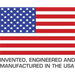 AMP Research American flag logo showcasing ’invented & manufactured in the USA’ on PowerStep Xtreme for Jeep Gladiator.