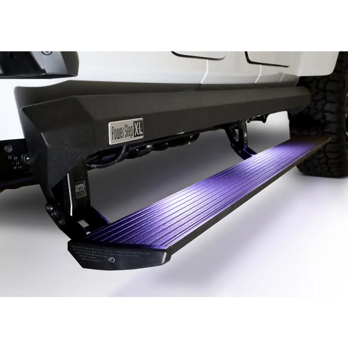 AMP Research PowerStep XL LED Light Kit for Jeep Gladiator - Black and Purple