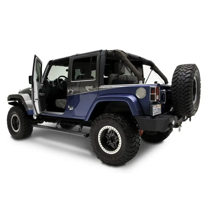 AMP Research 2007-2017 Jeep Wrangler JK 4 Door PowerStep - Black, installation instructions, warranty