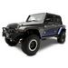 Black Jeep Wrangler JK PowerStep with installation instructions for AMP Research 2007-2017.