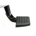 Black plastic foot rest for Toyota Tacoma 2016 BedStep - Black, with white background.