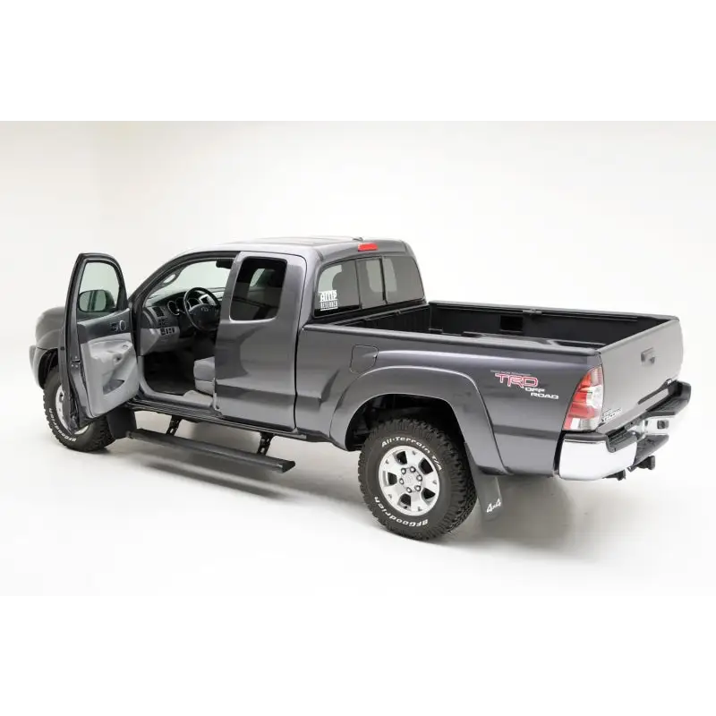 AMP Research black bed cover for 2016-2017 Toyota Tacoma Double Cab/Access PowerStep - Black