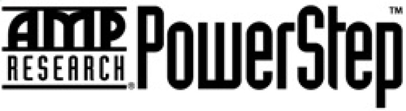 Amp research override switch with power step research logo