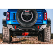 Blue Jeep with ARB 2021 Ford Bronco Rear Bumper Wide Body