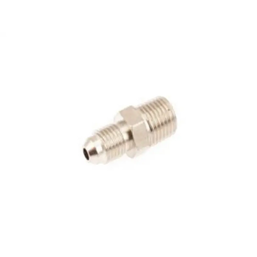 Stainless steel male thread adapter 1/4NptM Jic4M 2Pk