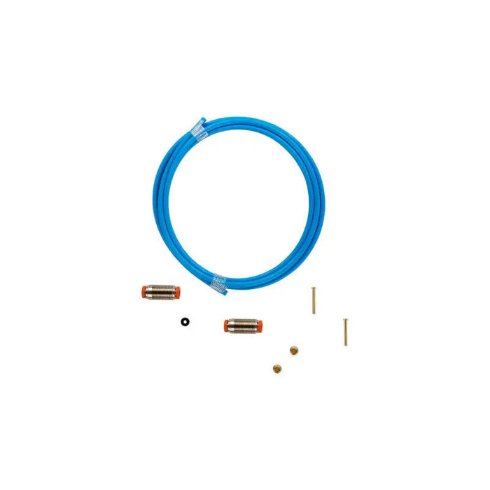 Blue hose with brass fitting in ARB Airline Service Kit - 5mm Blue