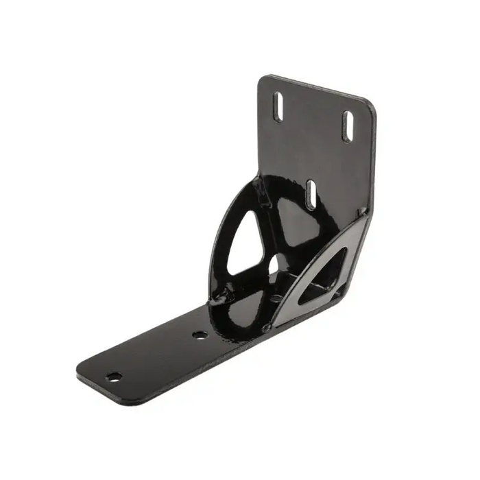 ARB Awning Bkt L Galvanised - Black plastic bracket attached to back