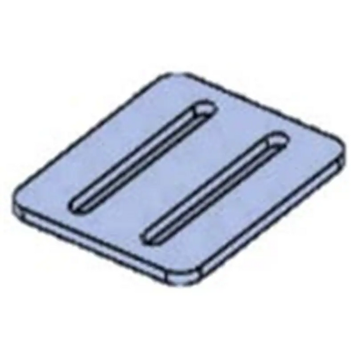 ARB Awning Bkt Quick Release Kit1 - Blue plastic tray with two metal handles