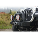 White Jeep ARB Bar Jl T/Stubby with Black Bumper and Light