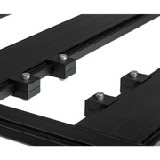 Black steel frame with two screws for ARB Base Rack Alloy Block Set.