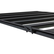 Steel black finish side rails on ARB BASE Rack Awning Bracket Quick Release.