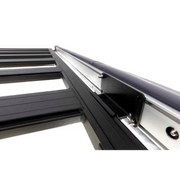 Black metal frame roof window for ARB BASE Rack Awning Bracket.
