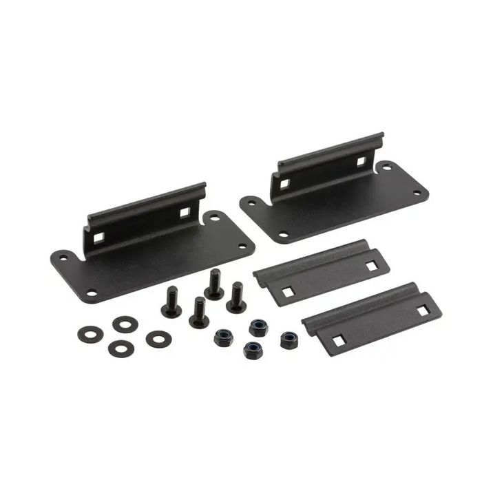 ARB BASE Rack Awning Bracket with black metal brackets.