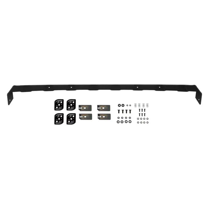 Black metal shelf for ARB Base Rack Deflector Base Rack 1770020 and Base Rack Mount Kit 17950010