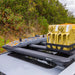 Yellow truck with yellow trailer on arb base rack mount kit for 1770040.