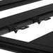 Black metal frame on white background for ARB Base Rack Narrow Horizontal Mount.