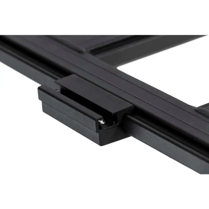 ARB BASE Rack T-Slot Adaptor - Pair attaches black steel frame to base rack dovetail extrusion, Jeep Wrangler.