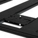 ARB Base Rack Wide Bridge Plate with Black Metal Frame & Middle Hole