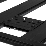 Black metal frame with latch for ARB Base Rack Wide Bridge Plate.
