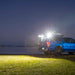 Blue truck parked by lake, ARB BaseRack Auxiliary Light - 2.8in 20W