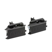 BMW front and rear brake mounts on ARB Baserack Hi-Lift Jack Holder