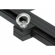 Black metal bolt with nut on top for ARB Baserack Tie Down (Eyebolt x4)
