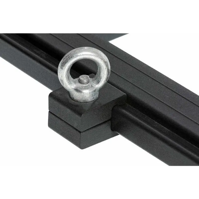 Black metal bolt with nut on top for ARB Baserack Tie Down (Eyebolt x4)