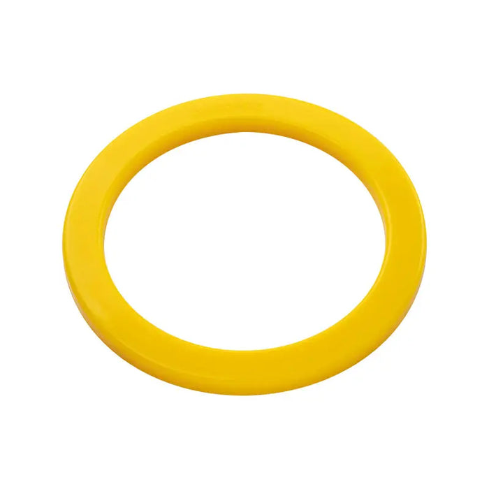 Yellow rubber ring on white background for arb coil spring packer 10mm 80 series rear