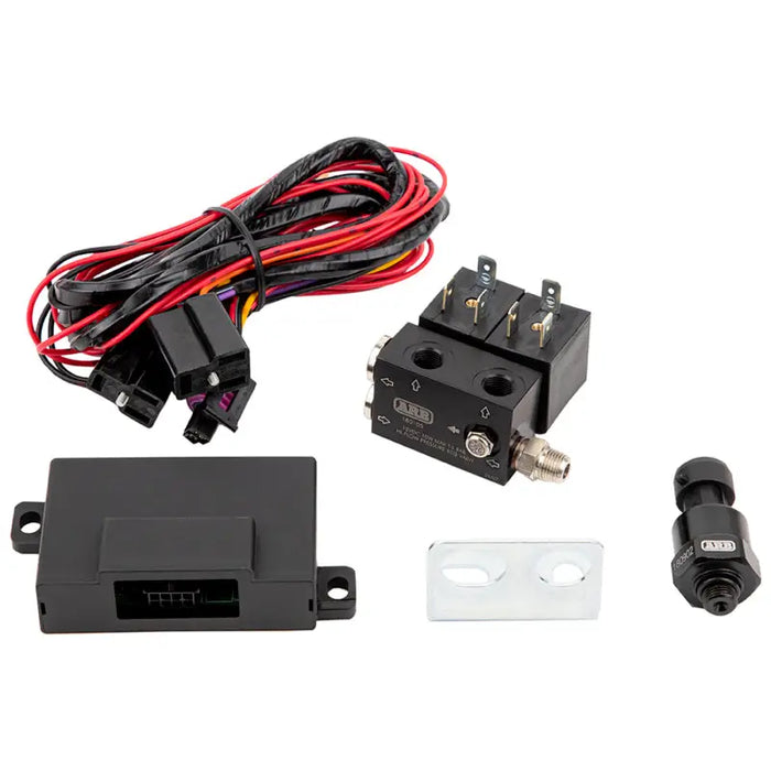 ARB compressor pressure control for black car alarm system