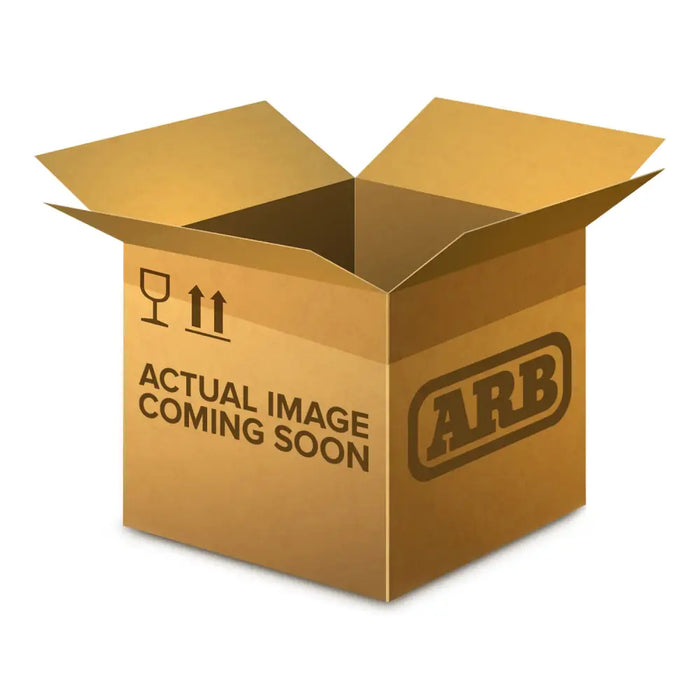 Cardboard box displaying ’ARB Cover Panel RSTB RHS BLK - Coming Soon