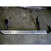 Metal bar with diamond plate pattern on arb deluxe side rails rear 100 for jeep wrangler.