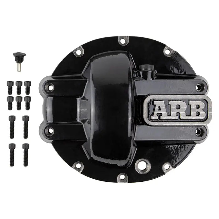 ARB Diffcover Blk Chrysler8.25 with screws, protects against road hazards