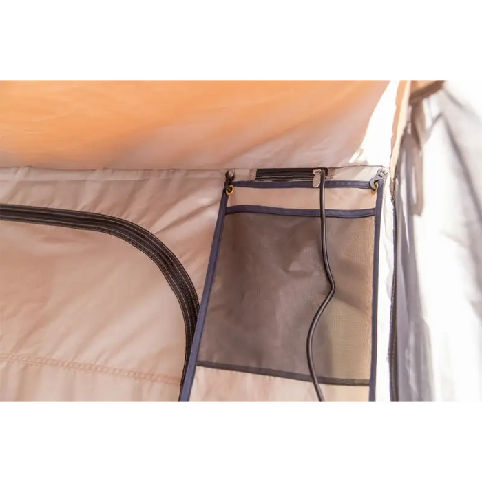 Inside of tent with open door, ARB Deluxe Awning Room 2.0M79Lg 2000x2500mm 79x98in