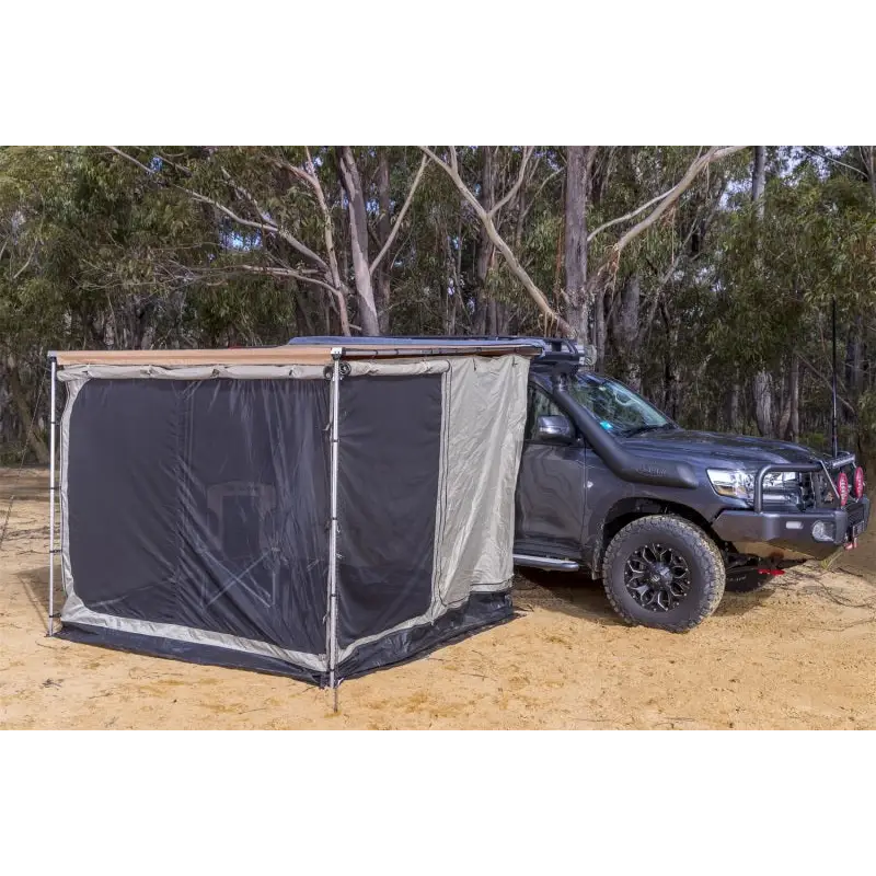 ARB Deluxe Awning Room w/Floor 2.0M79Lg 2000X2500mm 79X98in truck tent attached to the
